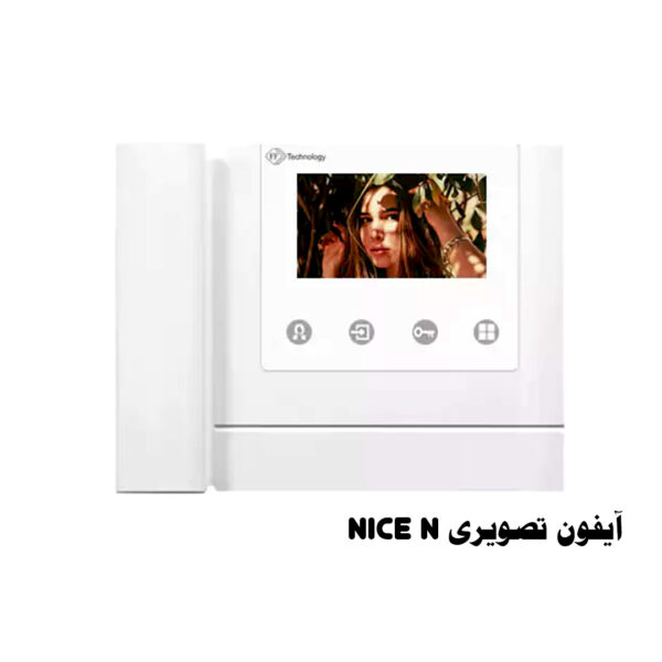 آیفون تصویری اف اف - NICEN - دارای سوئیچر دو درب